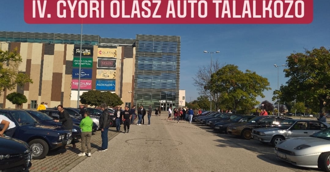 IV. Győri Olasz autós találkozó